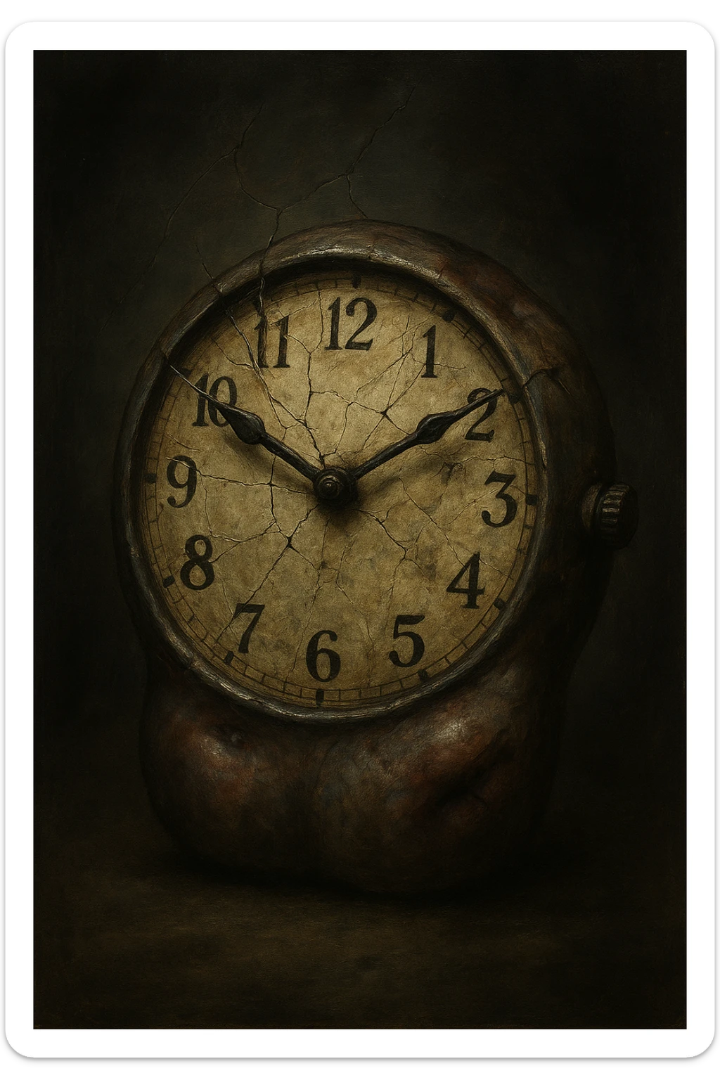 a beaten hour sticker