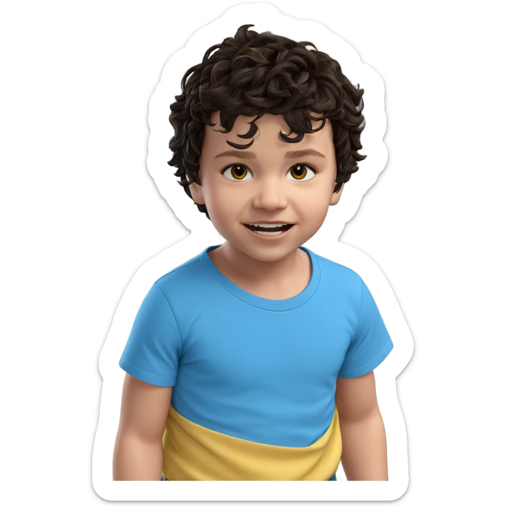 shirtless boy posing alone sticker