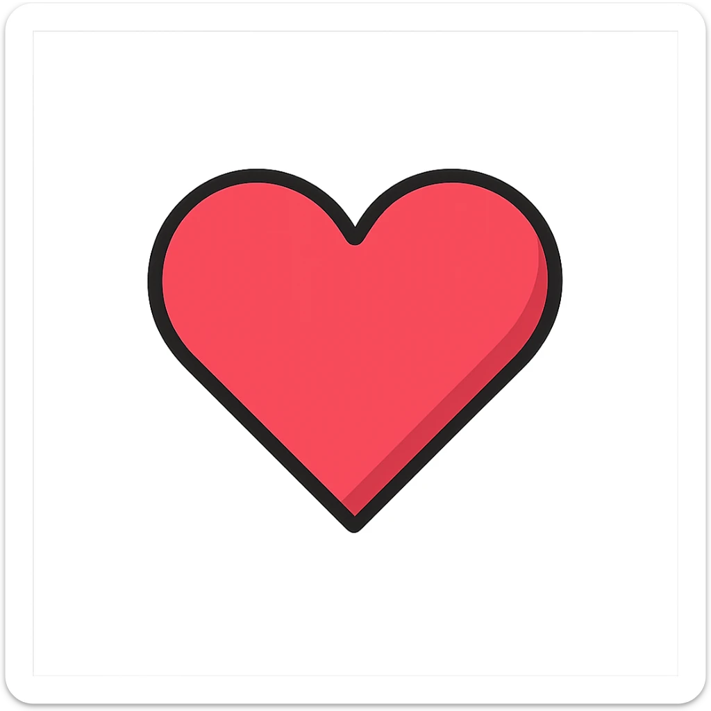 heart sticker