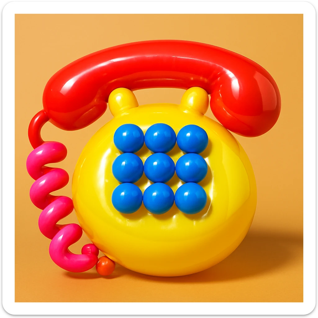 telephone sticker