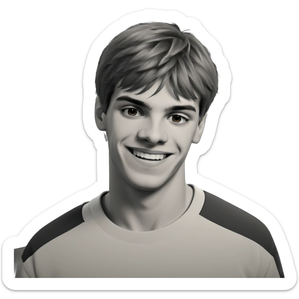 happy boy solo meme sticker
