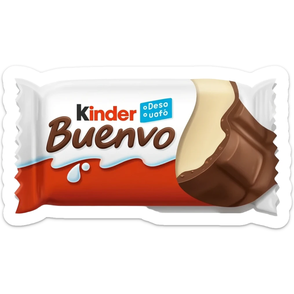 Kinder bueno came sticker
