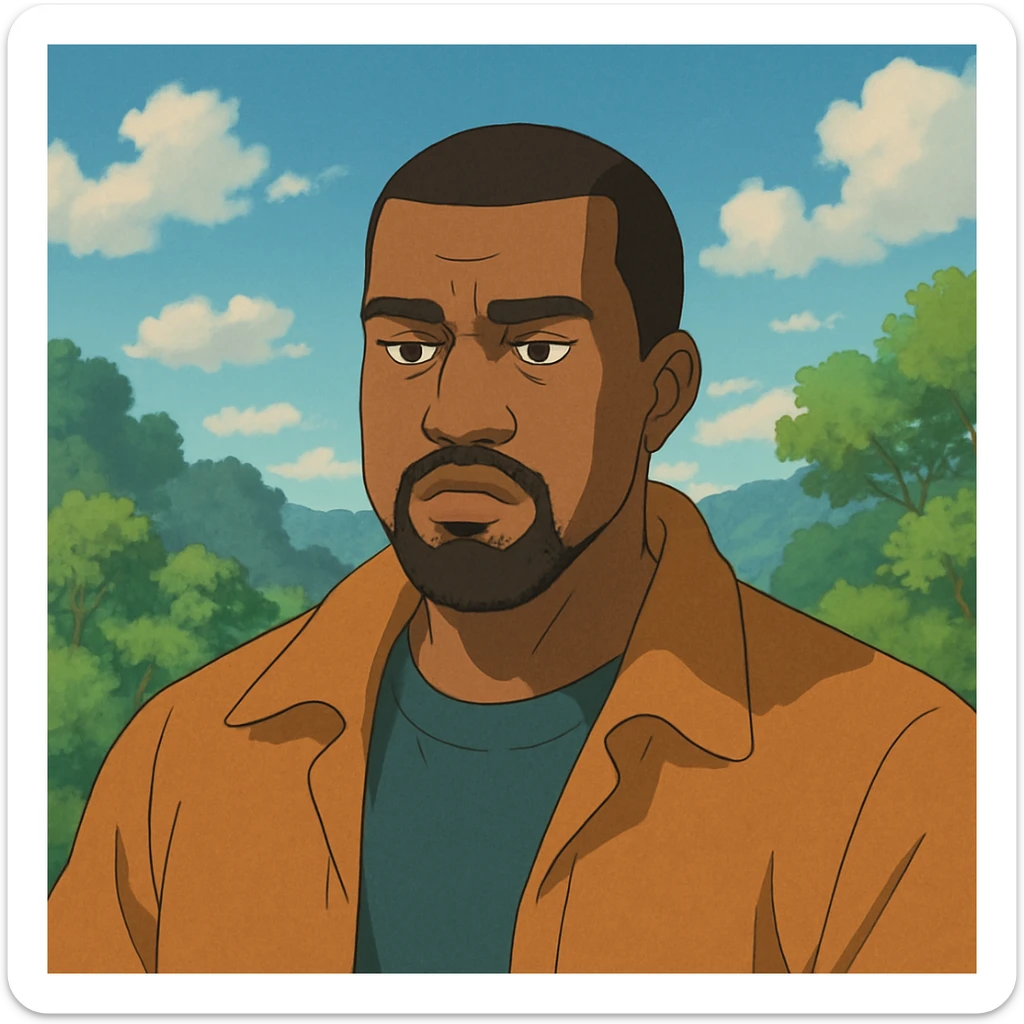 Kanye sticker