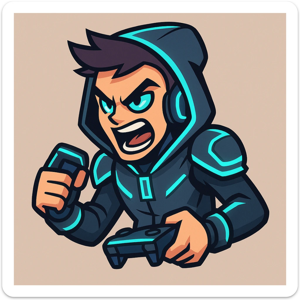 logo for NOS LEAGUE, futuristic tech style, glowing accents, esports team logo, no text sticker