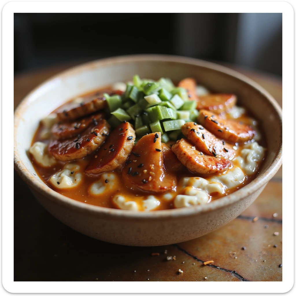 bingsu, realistic style, detailed toppings, photorealistic look sticker