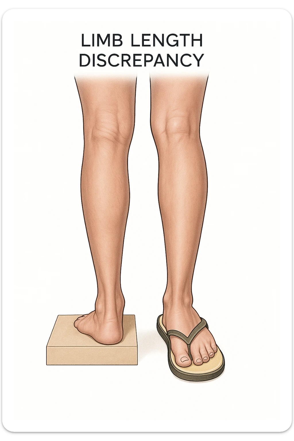 Dismetria versione anatomica sticker