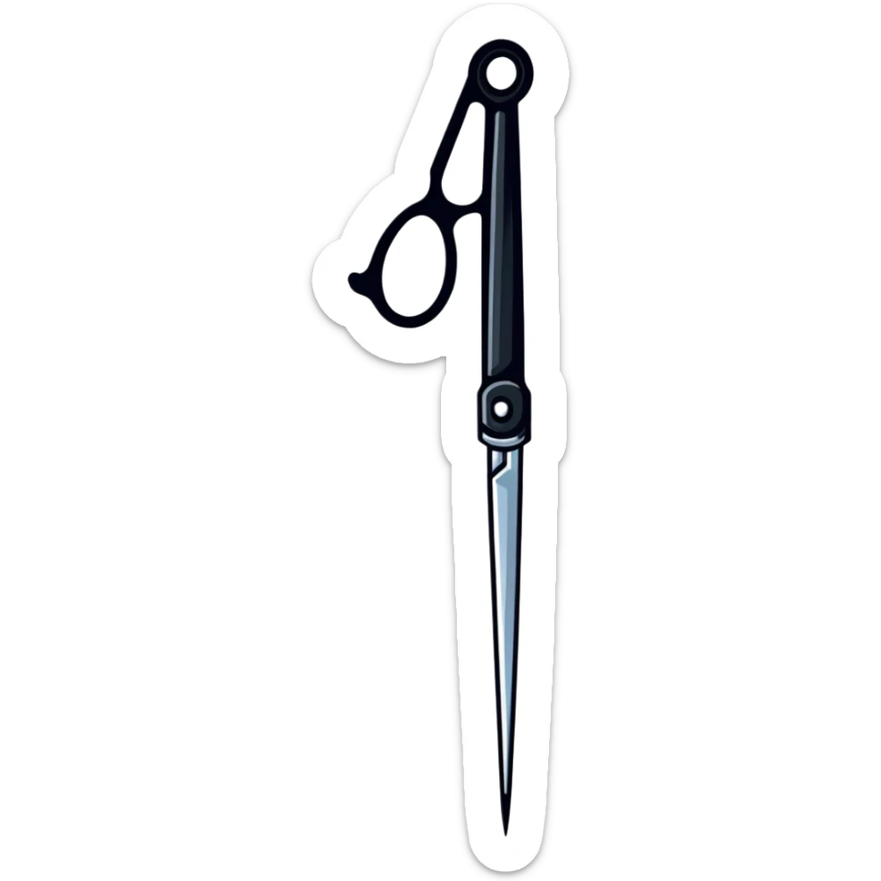 scissor sticker