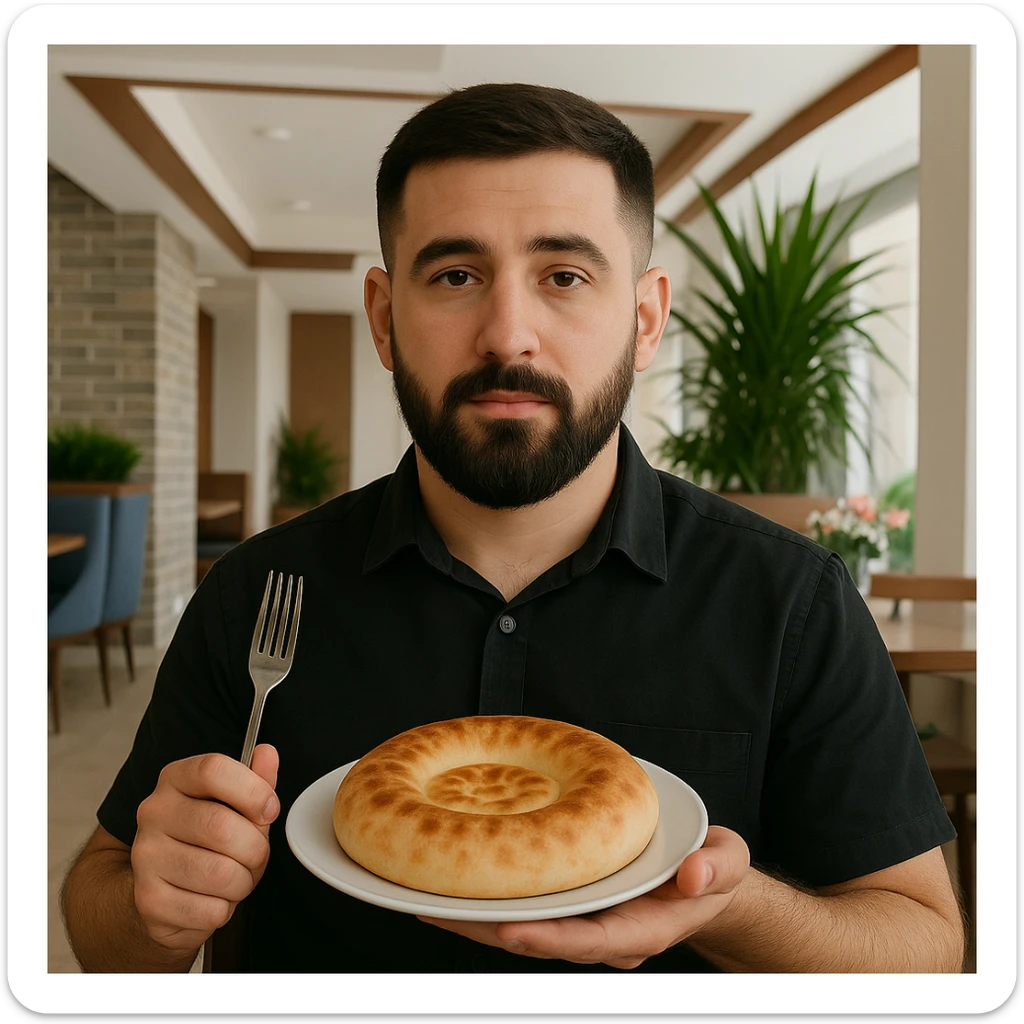 birinchidagi odamni yuziga 2 rasmdagi odamga uxshatib chizib bergin xuddu shunday non yen utirganini sticker