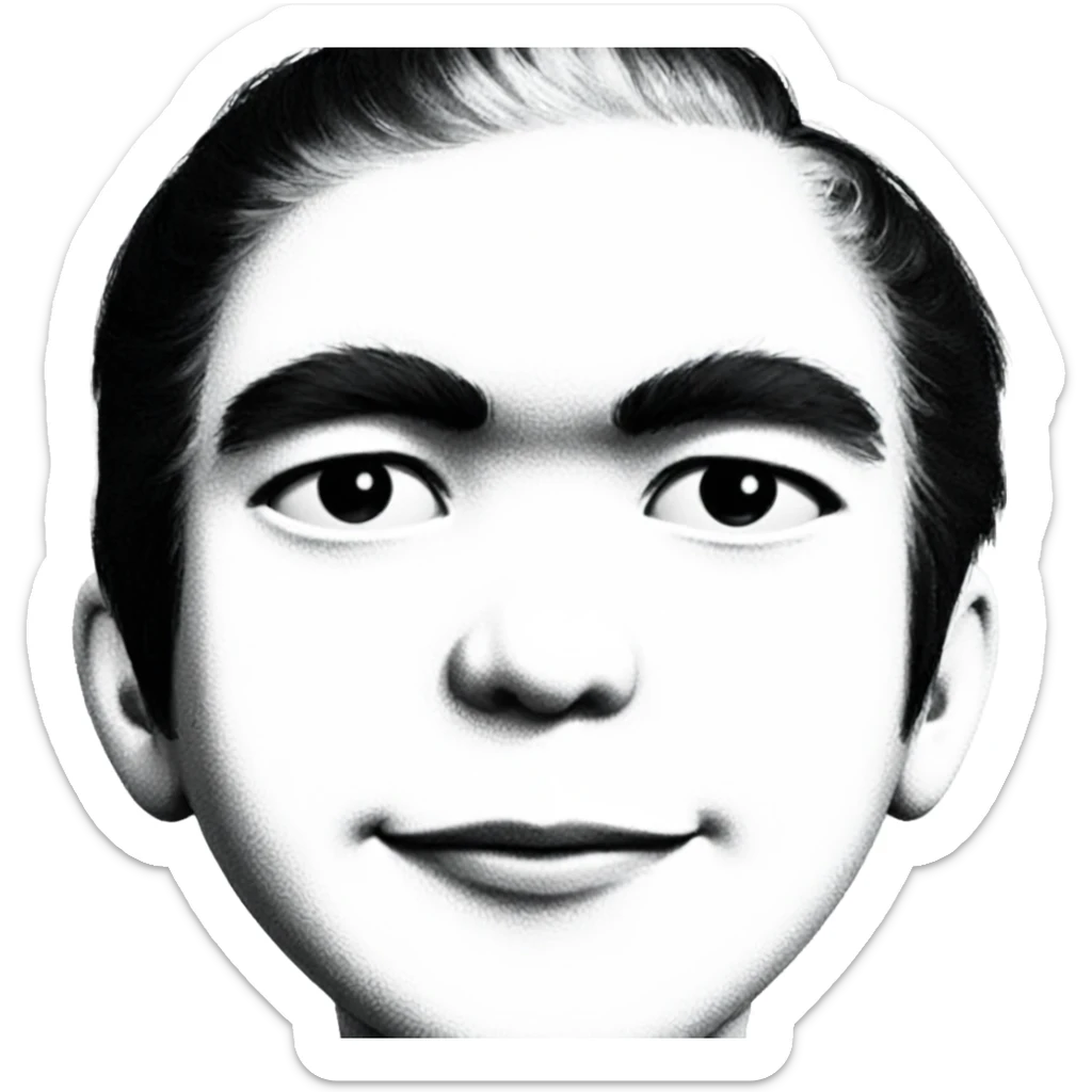 doremy sweet in monochrome sticker
