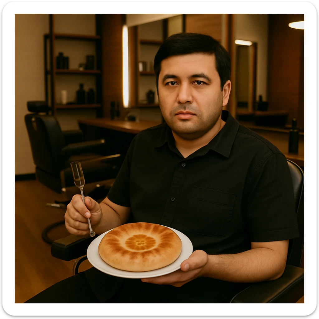 birinchidagi odamni yuziga 2 rasmdagi odamga uxshatib chizib bergin xuddu shunday non yen utirganini sticker