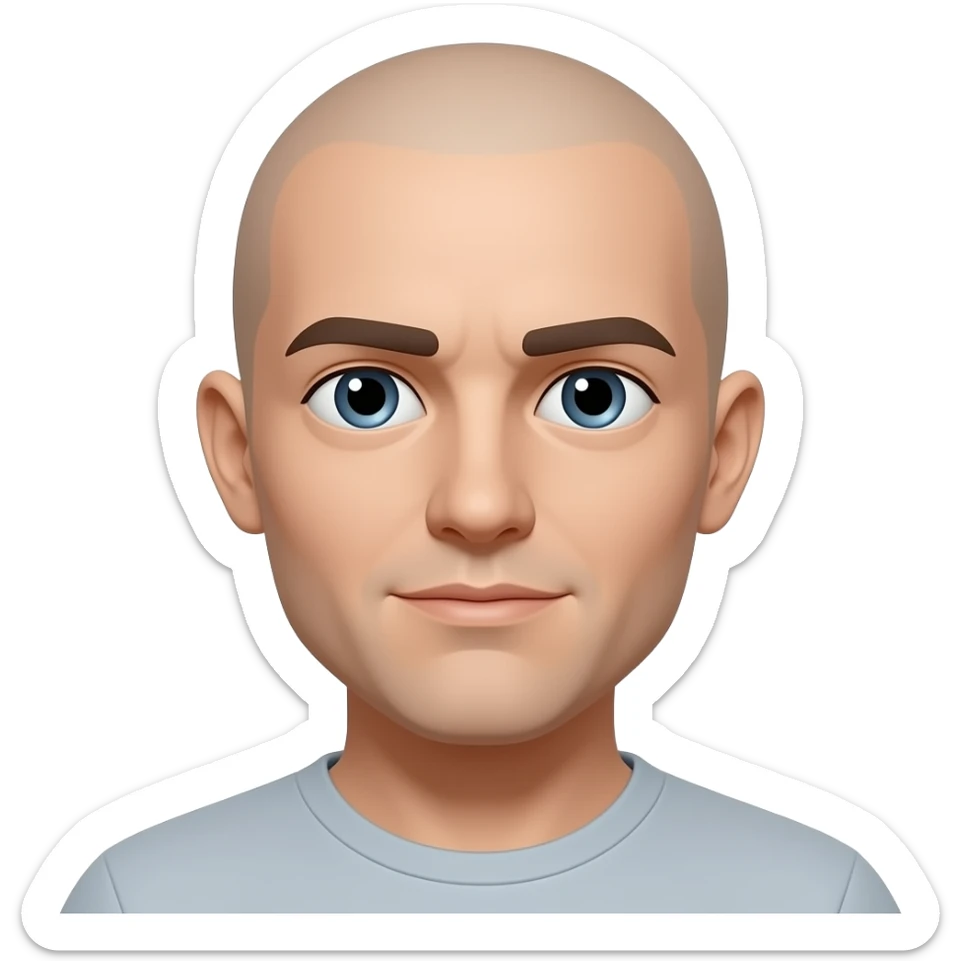 more plae and massive forehead sticker