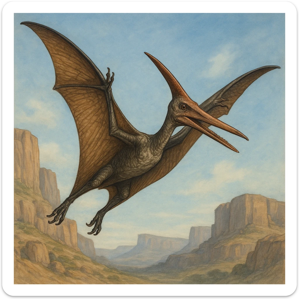 Pterodactyl sticker