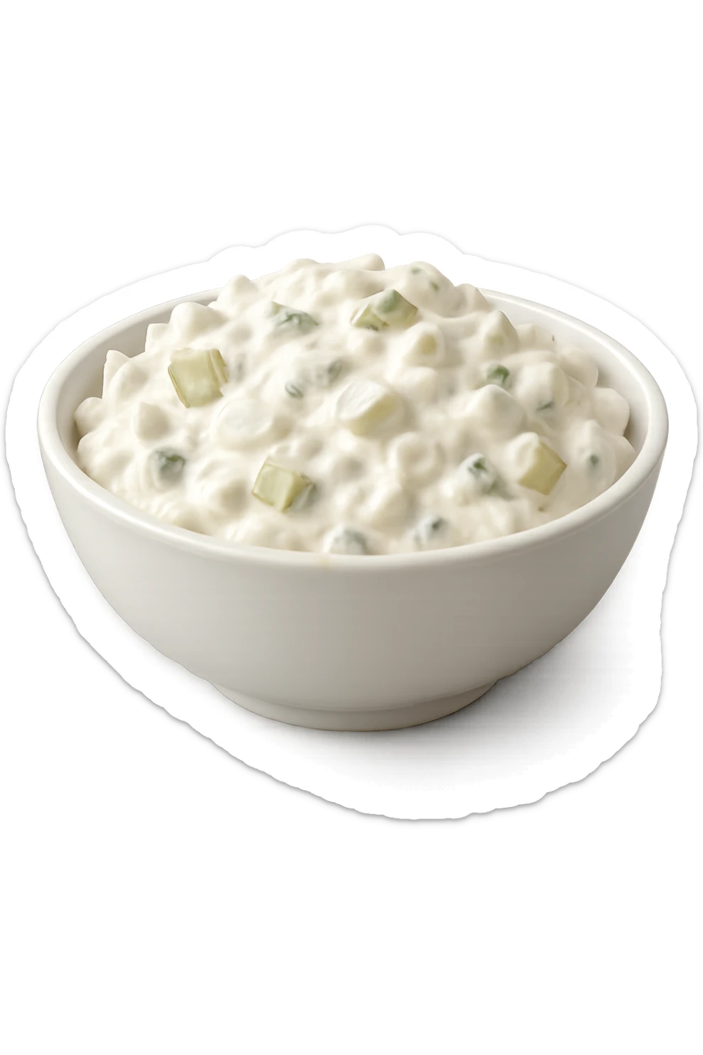 bowl di insalata bianca sticker