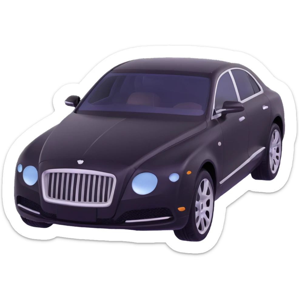 Show the transparent film clearly outside and above the luxury car, as if it is about to be placed, elegant 3D look sticker