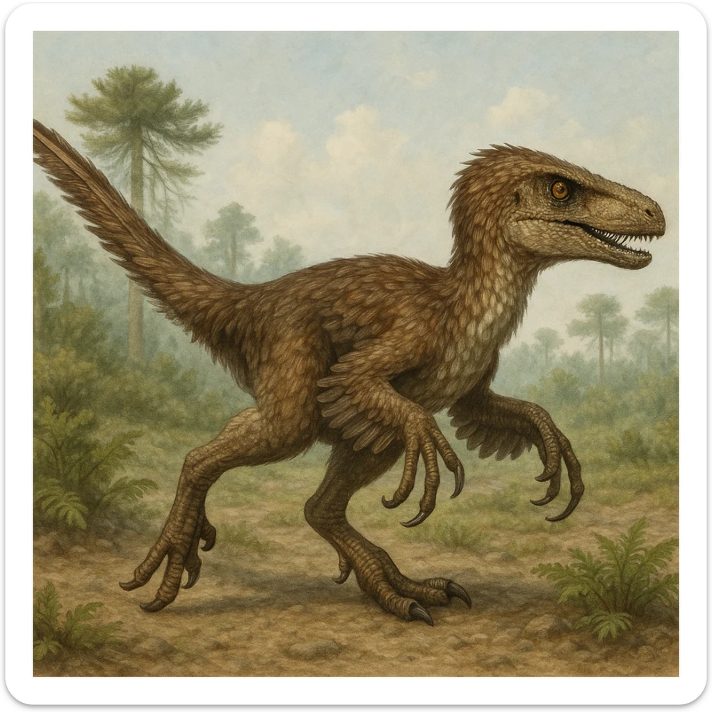 Velociraptor sticker