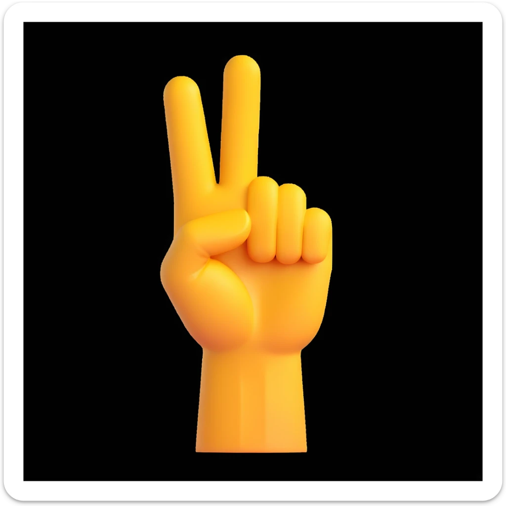 Black Lives Matter peace symbol with fist hope minimal emoji style no text sticker