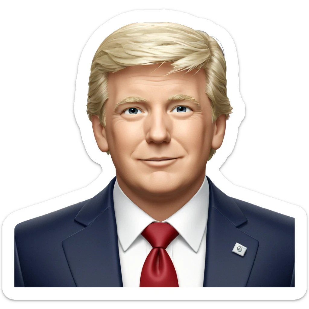 smiling boy in formal attire sticker