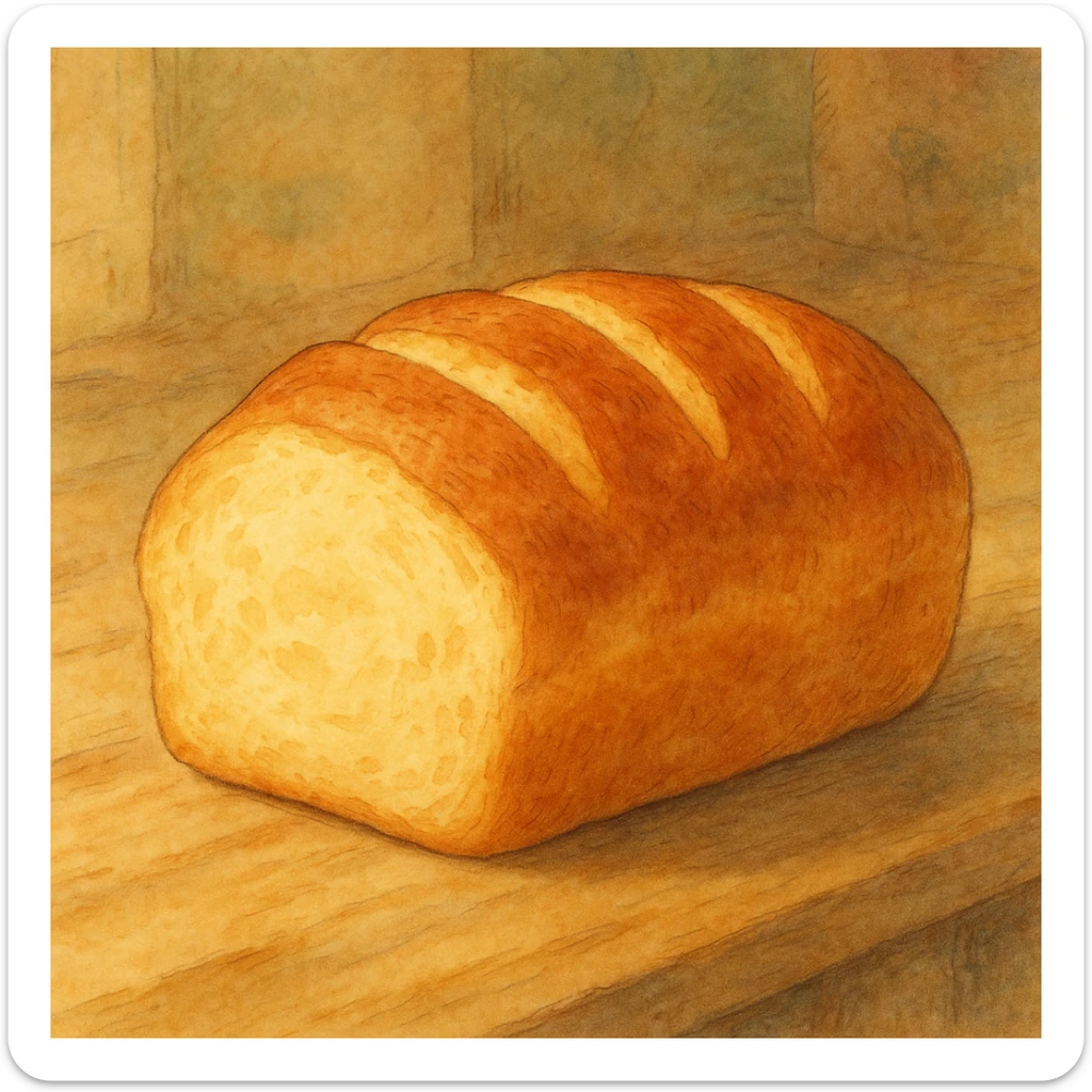 loaf of bread sticker