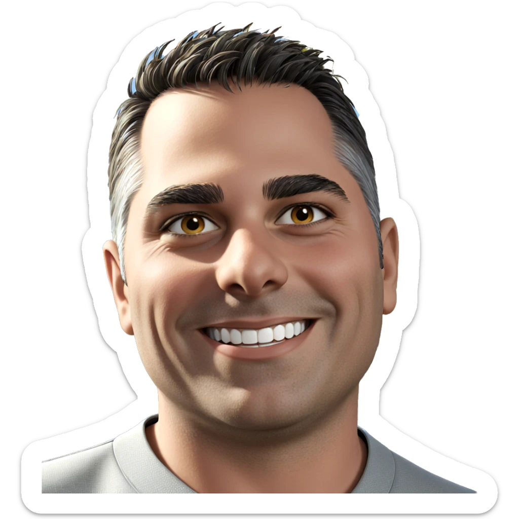 smiling boy outdoors portrait sticker