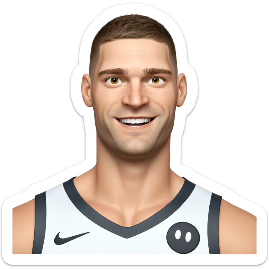 smiling boy in sportswear sticker