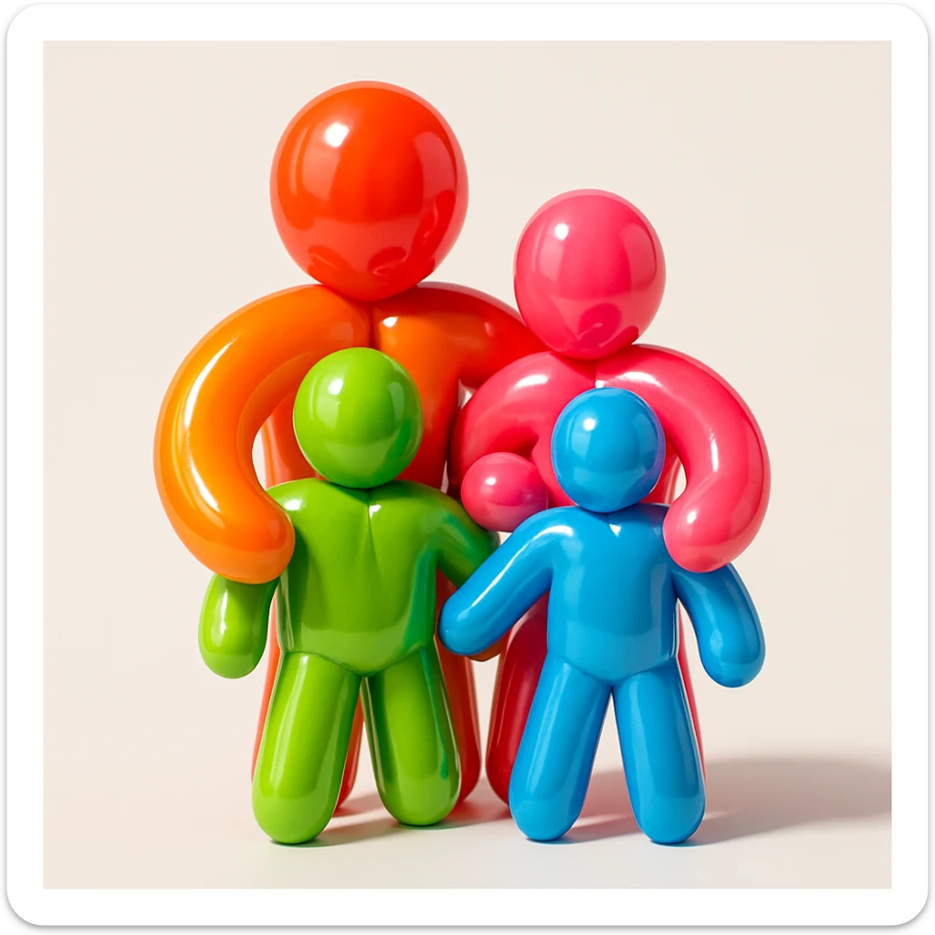 group of people sticker