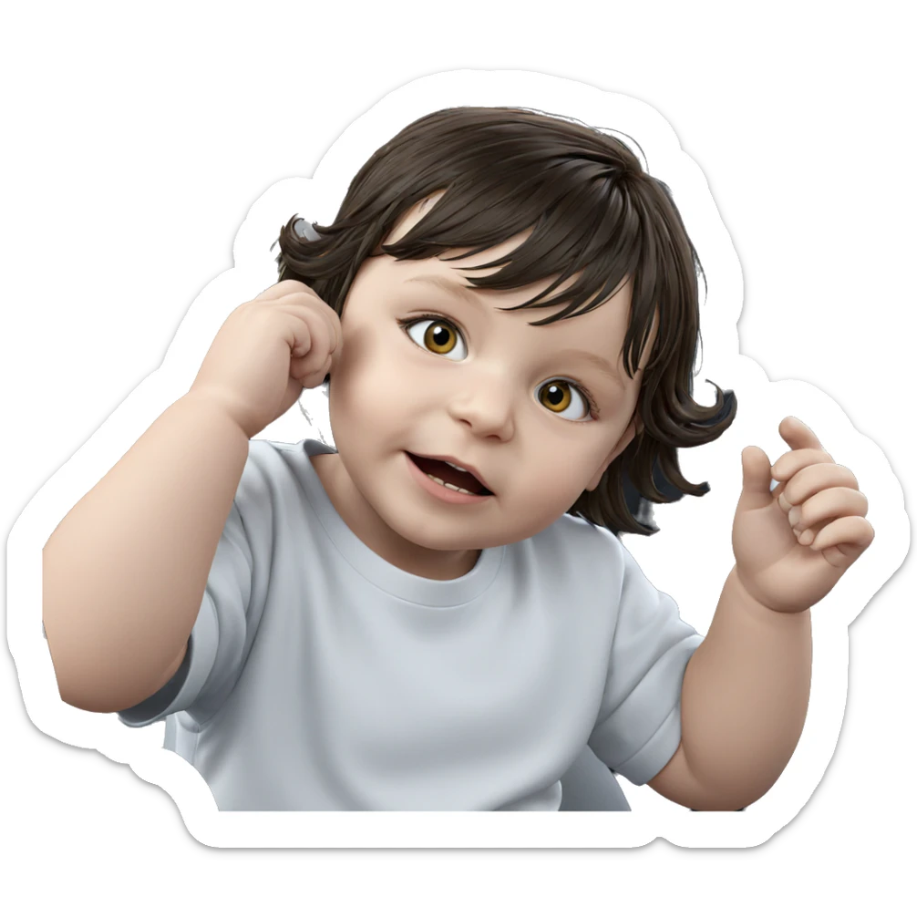 girl in car interior sticker