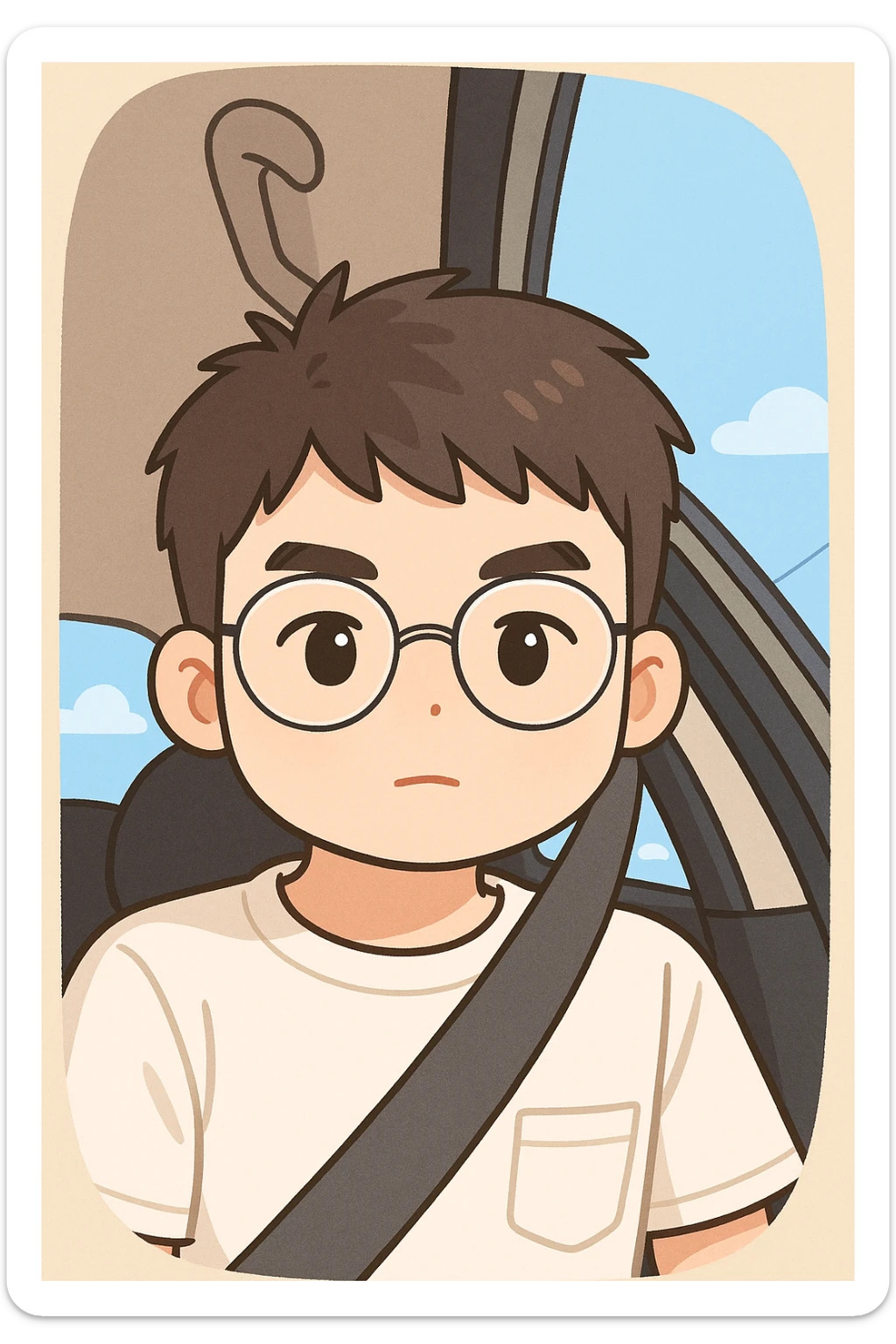 Create sticker same with this photo sticker