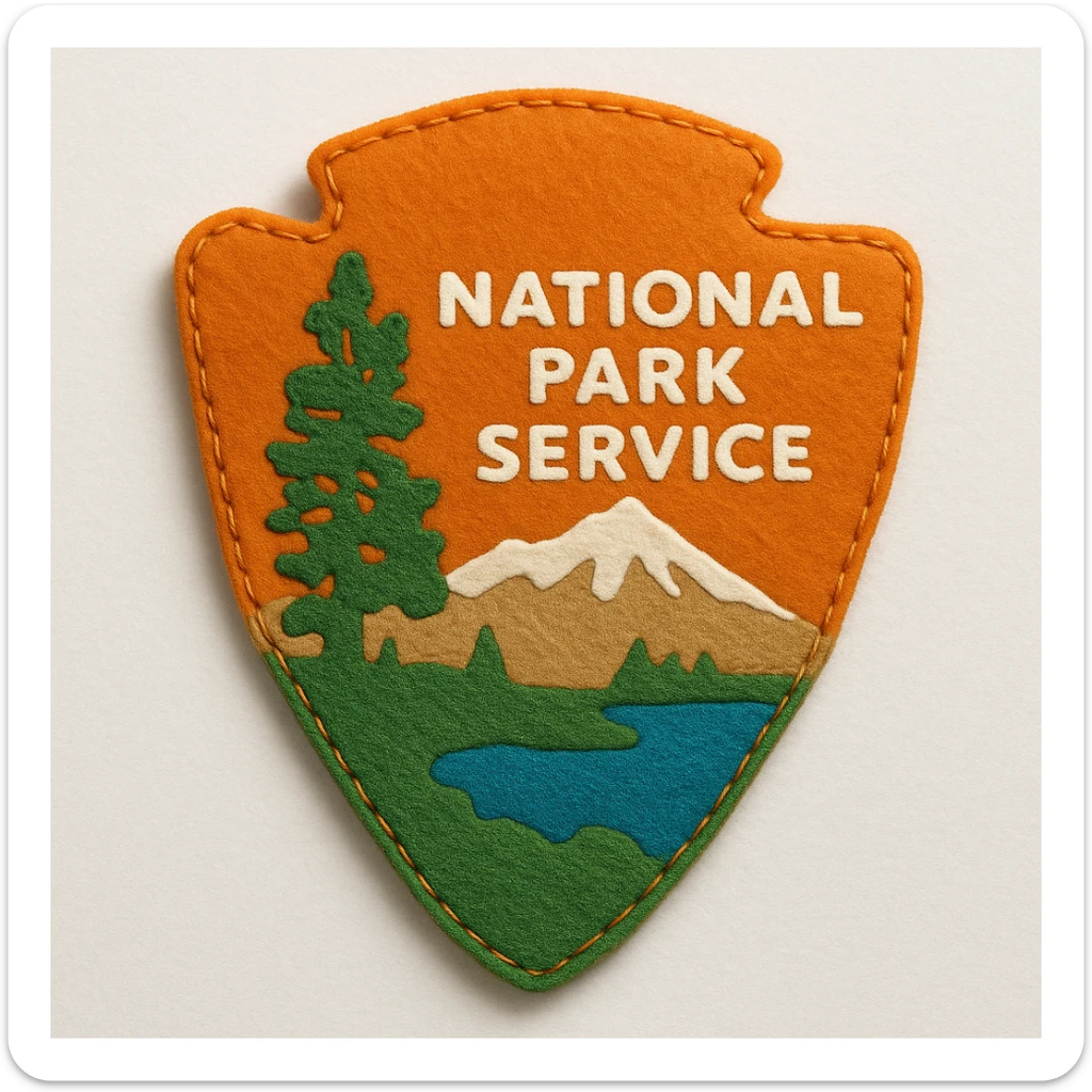 national park service sticker