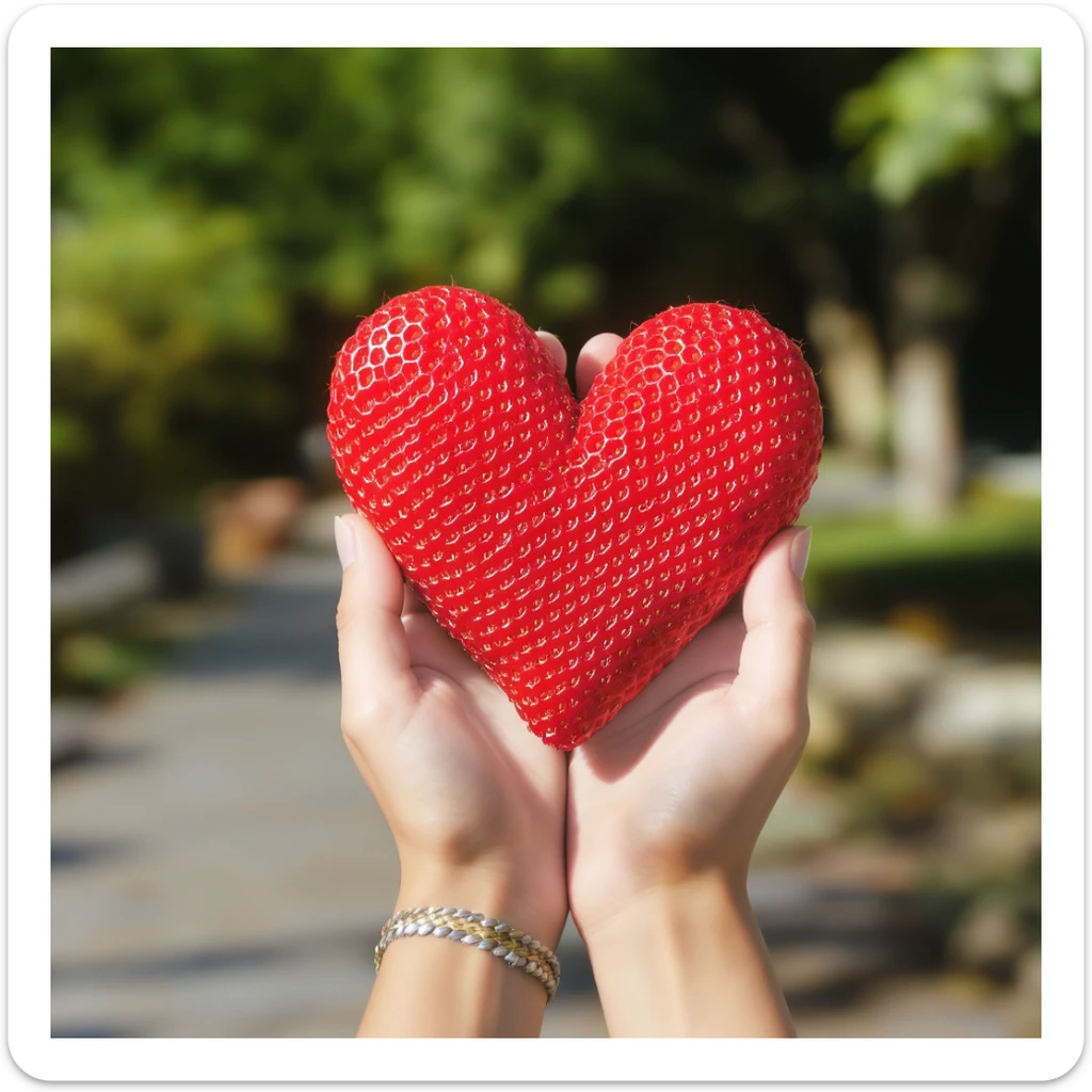 food heart emoji sticker