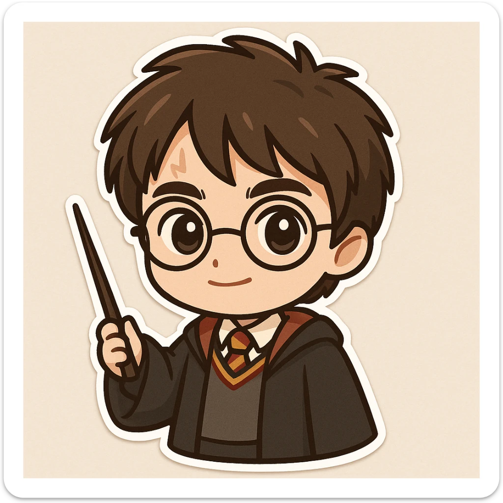 Create Harry Potter sticker