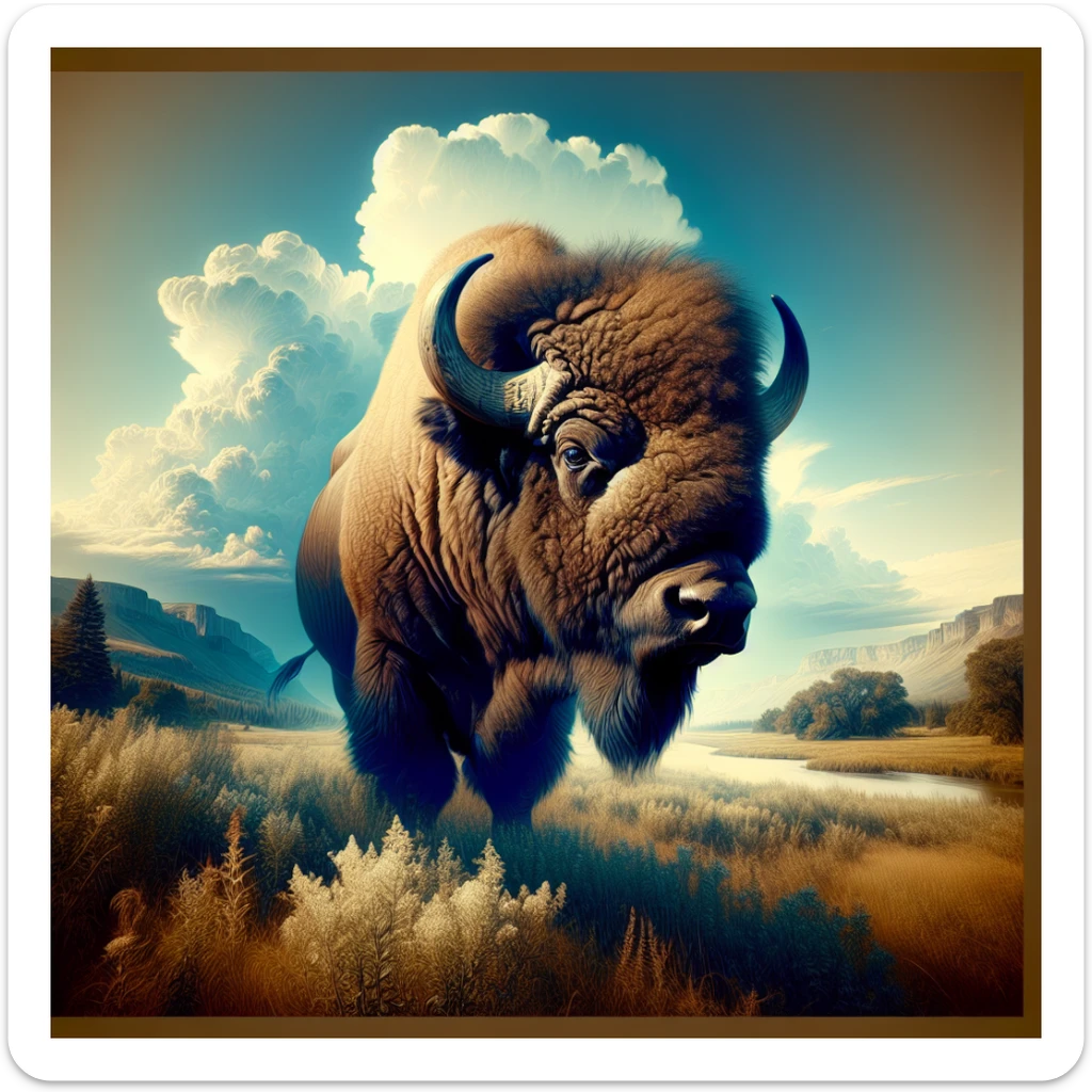 Buffalo sticker