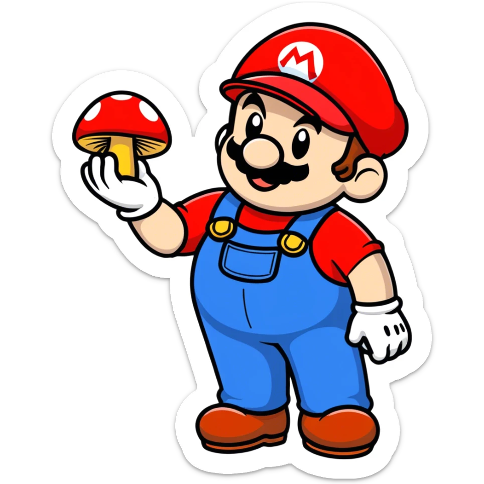 Mario sticker