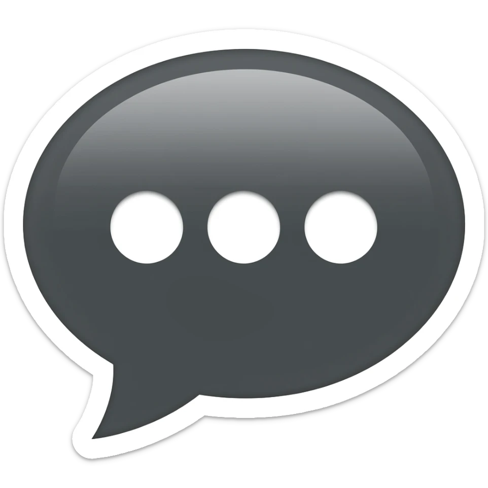 White chat gpt logo sticker