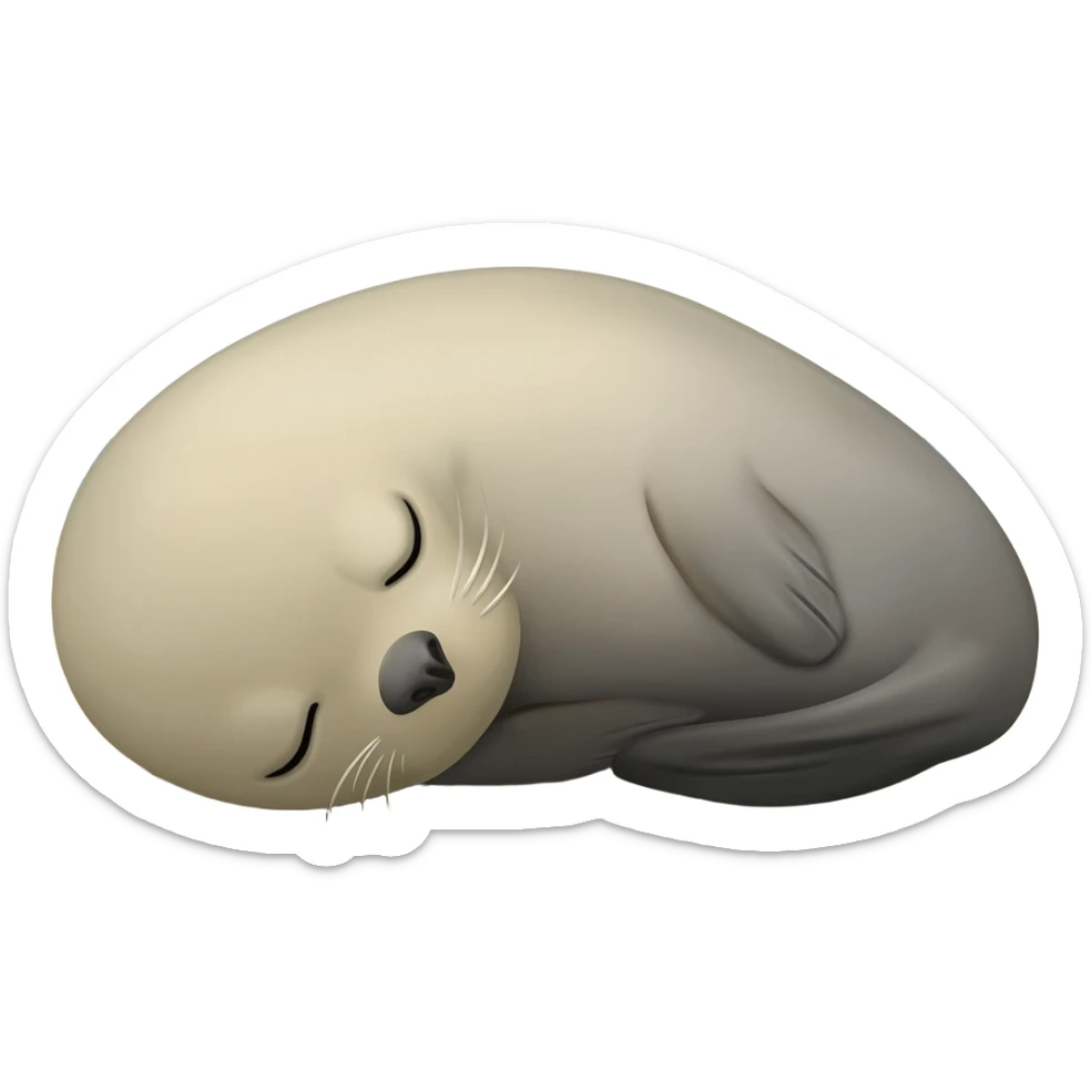 Sleeping secl sticker