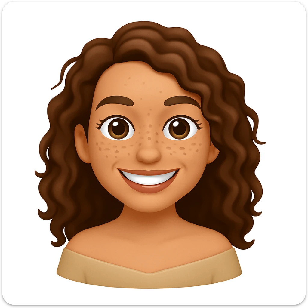 turn the second man in emoji style of the 1st image, match the facial features and match dressing style of the 2nd image, she is having open shoulders  sticker