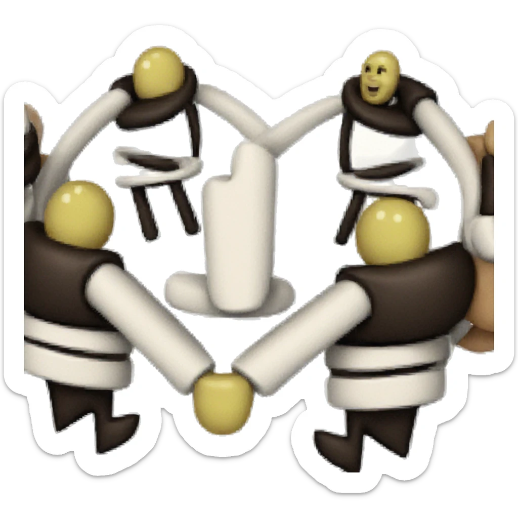 soft focus on clean canvas sticker