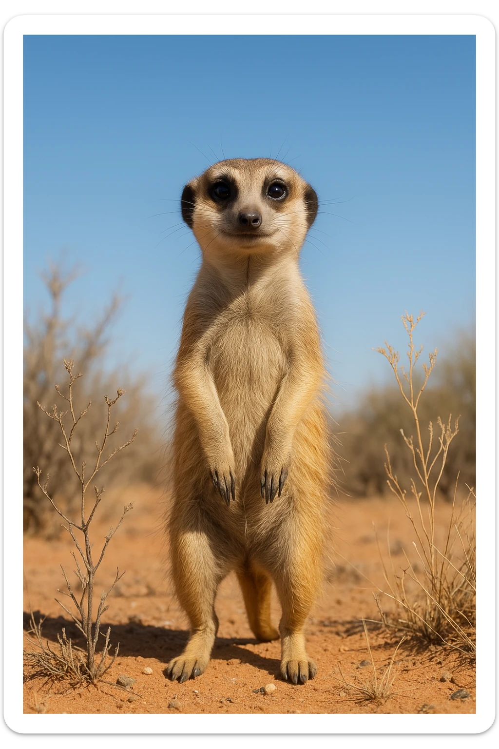 Meerkat sticker