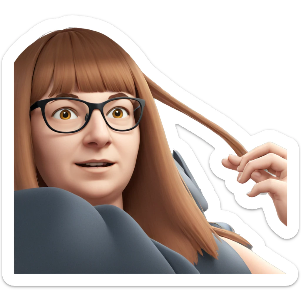 girl driving a car sticker