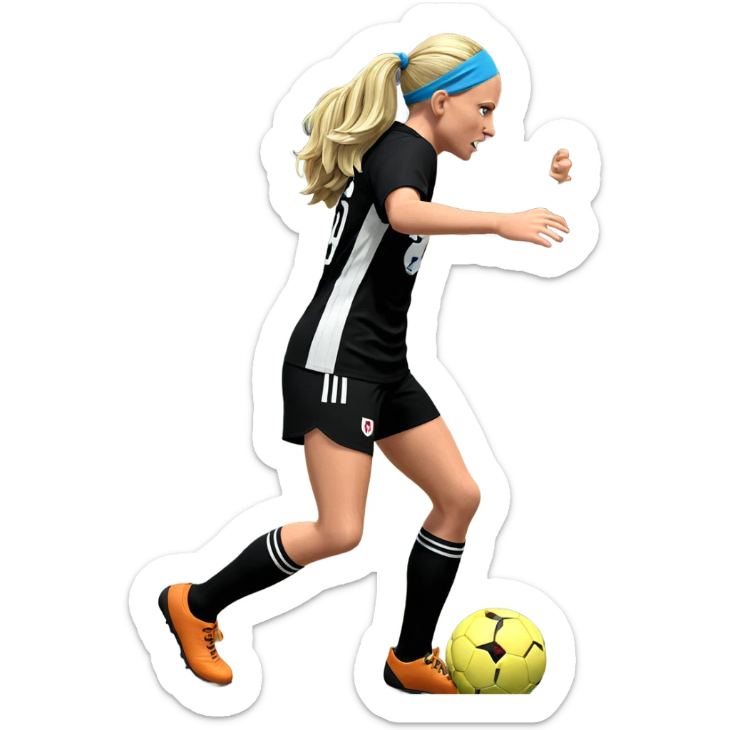 soccer shorts and socks parody sticker
