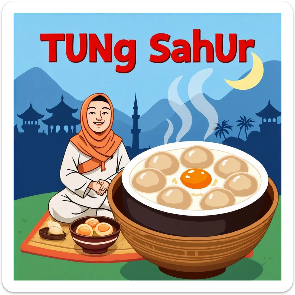 Tung tung Tung Sahur sticker