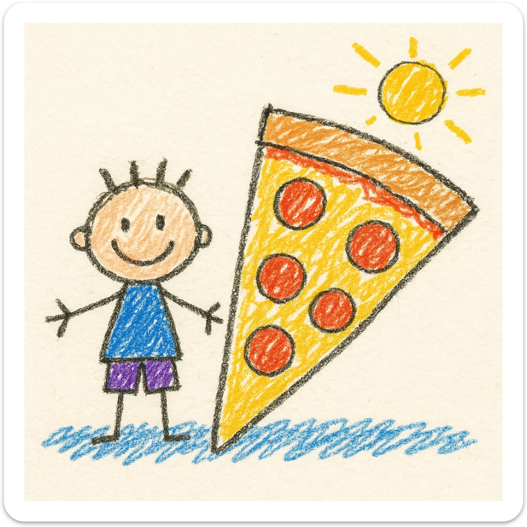pizza sticker