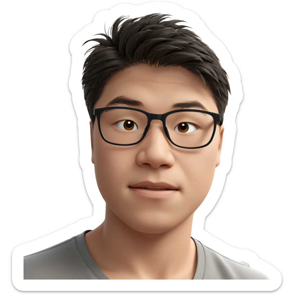 indoor portrait of a boy sticker