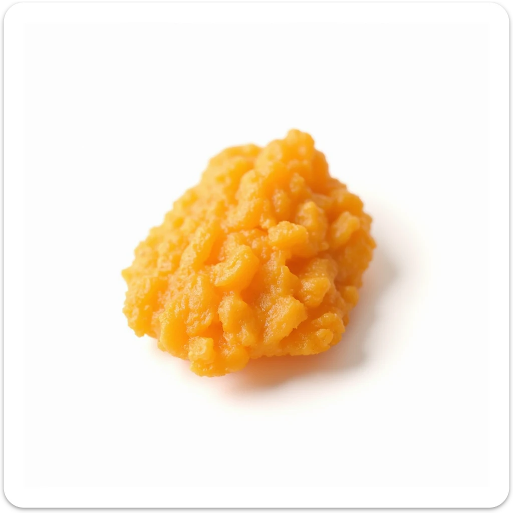a single realistic Cheeto snack, orange, crunchy texture, isolated on white background sticker