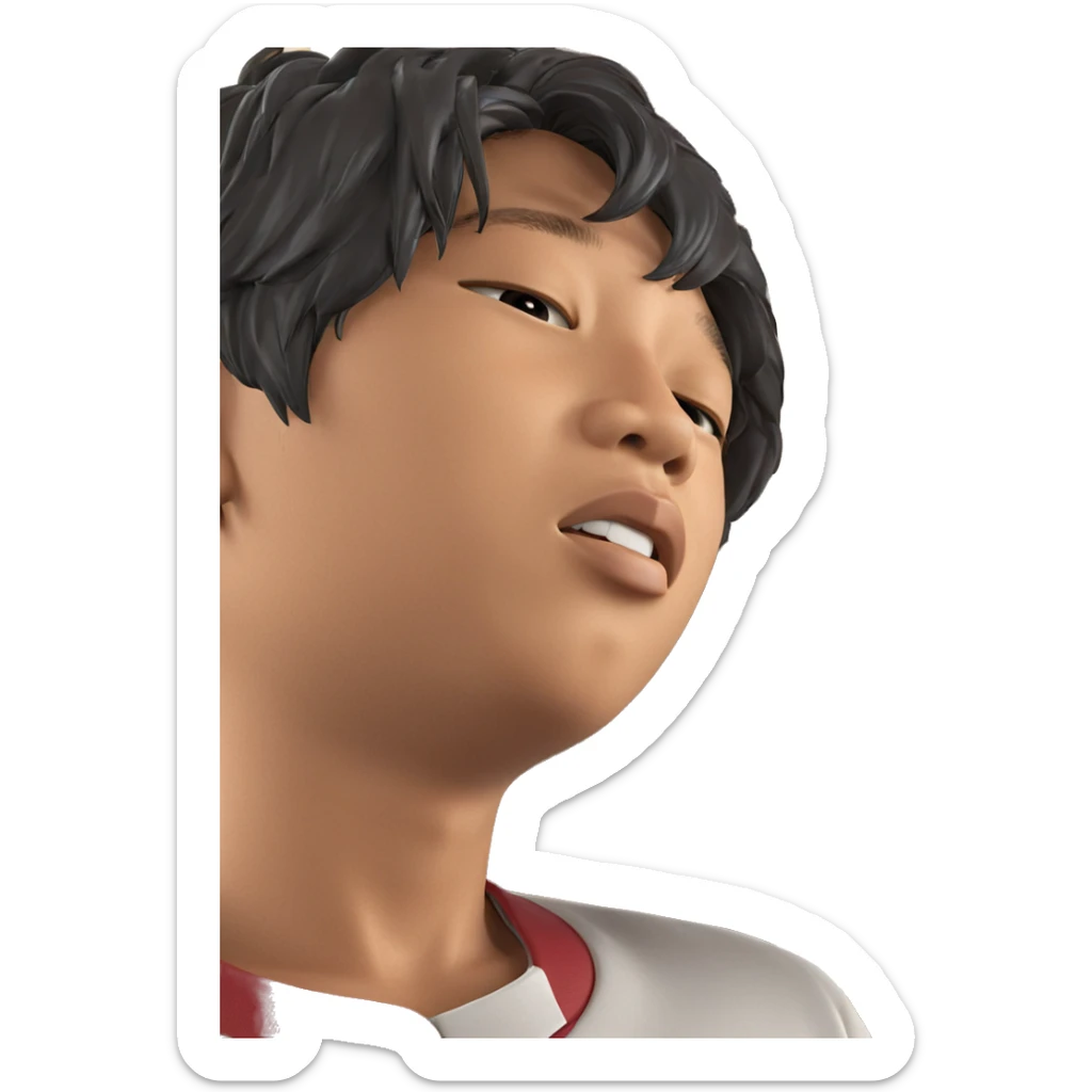 intimate moment between friends sticker