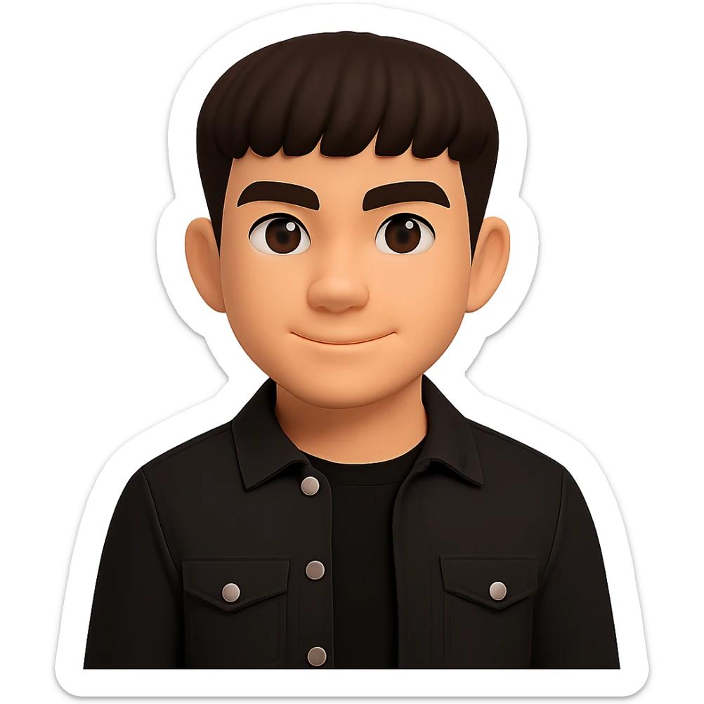 Slightly increase the volume of the upper body of the girl, make the skin color uniform for both characters, and separate them as individual emojis. Keep the style as close as possible to the original. Transparent background. Each character should be a separate emoji. sticker