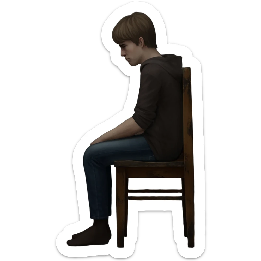 The reckless surrender to unchecked desire, the relentless obsession that overwhelms the heart and soul—an insidious trap of overindulgence in masturbation that drains the very essence of our strength, distorts our passions, and shadows our paths with regret and longing. sticker