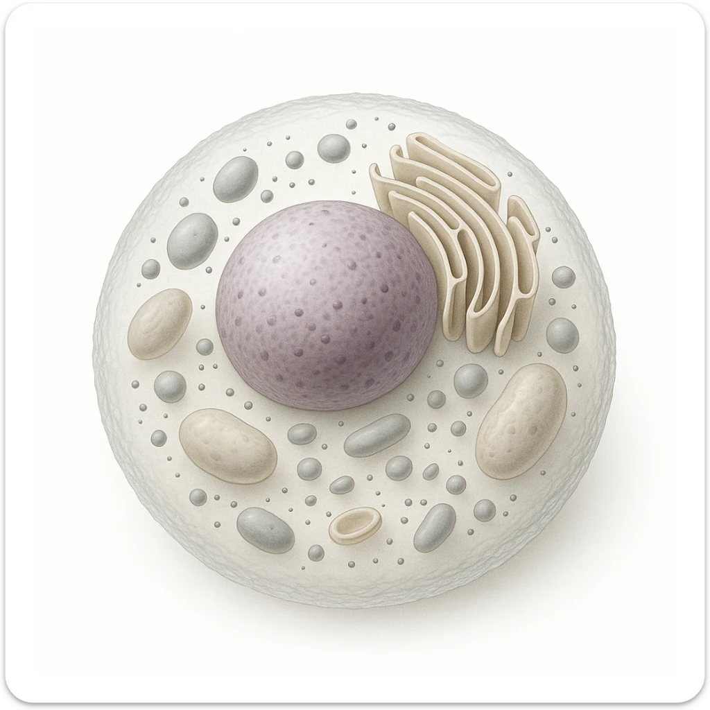 A highly detailed, scientifically accurate of a biological topics, on a white background, ultra-realistic 3D illustration.  The style should be clean lab-textbook style with subtle shadows and depth. Microscope-like precision, no artistic stylization. sticker