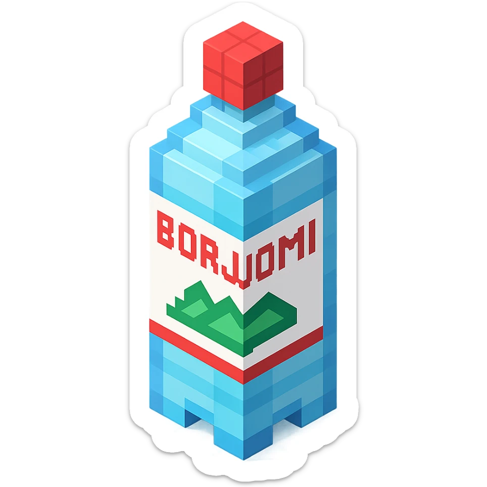 Borjomi sticker