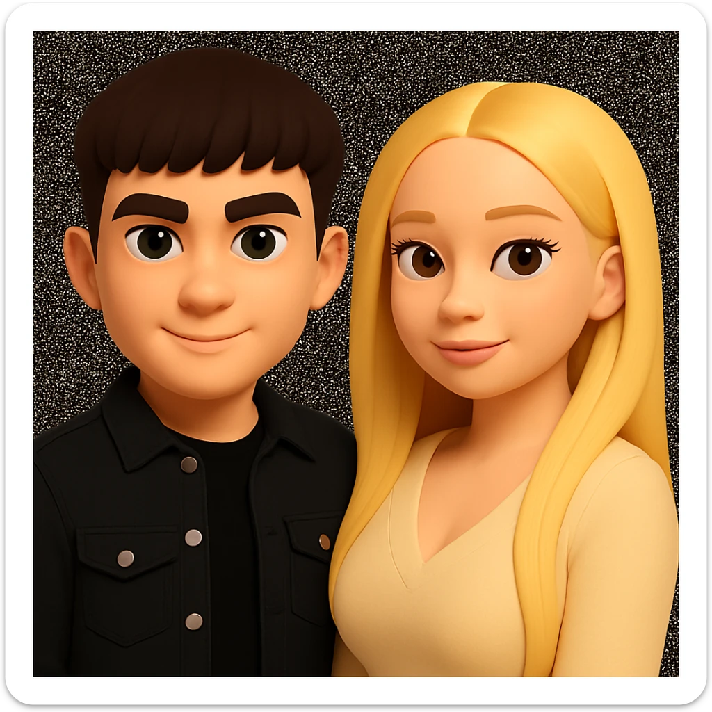 Make the upper body of the girl slightly more voluminous with very subtle and natural changes. Slightly shift the girl to the right. Preserve the original style and look of the image. sticker