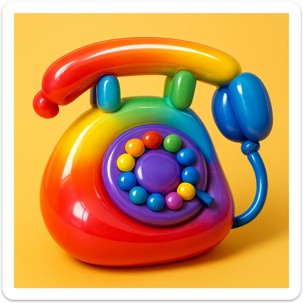 telephone sticker